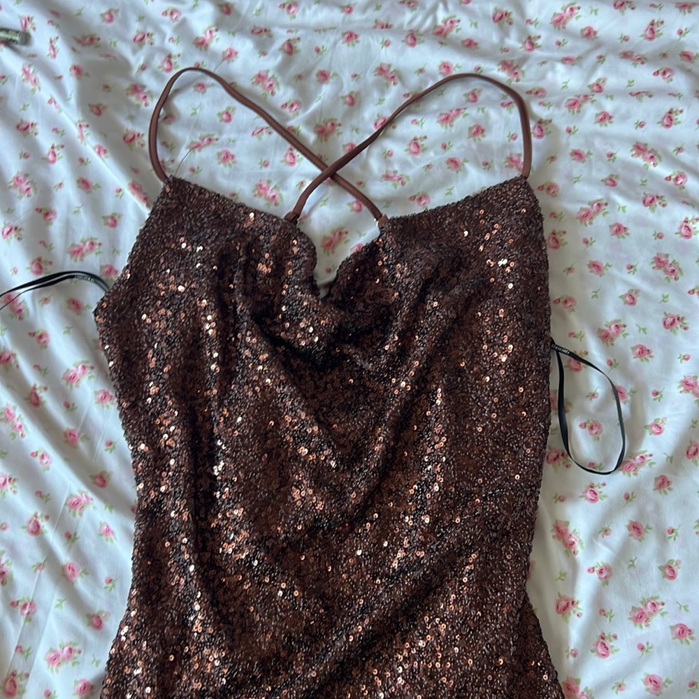 Brown dress